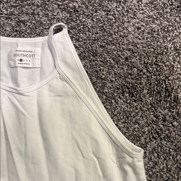 SOUTHCOTT White Tank Top - Size 1 - Picture 4 of 6